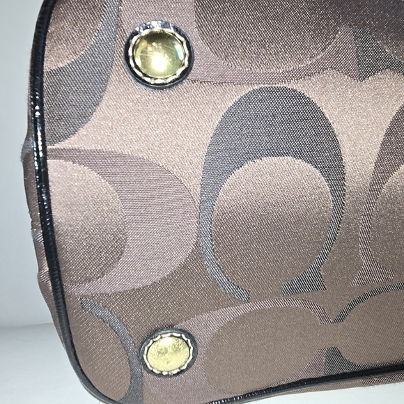 Coach kiss lock purse satchel - Picture 4 of 15